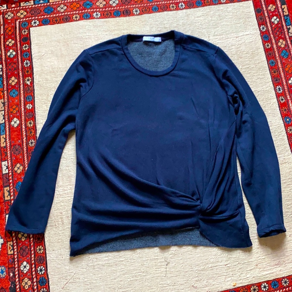 Stateside soft cotton navy sweatshirt, size L